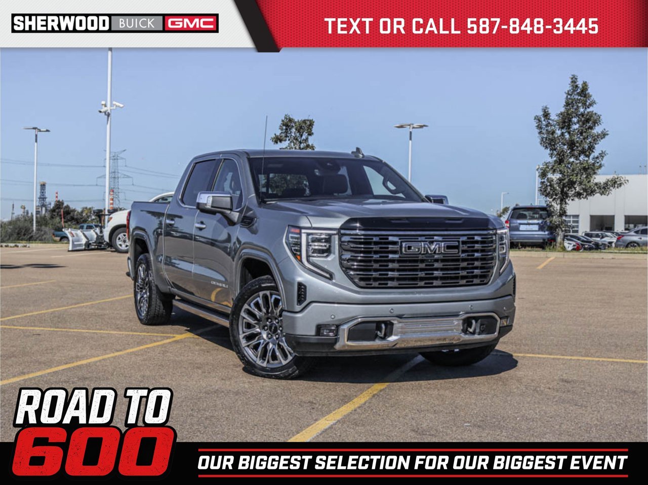 2025 GMC Sierra 1500 4WD Crew Cab 147 Denali Ultimate Grey Sherwood Park - photo #0