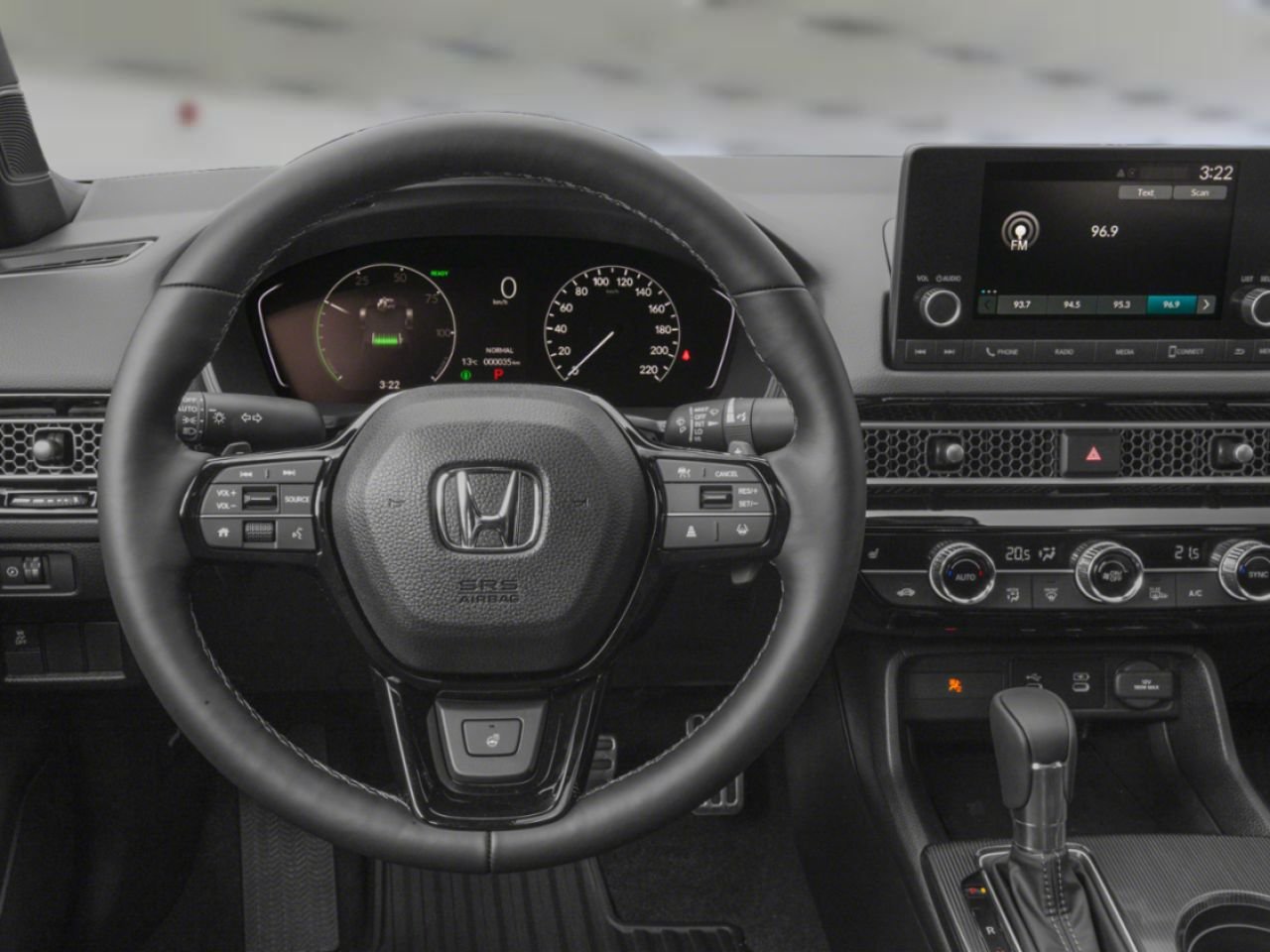 Honda Civic hybride berline Sport eCVT 2026 Noir Gatineau - photo #4