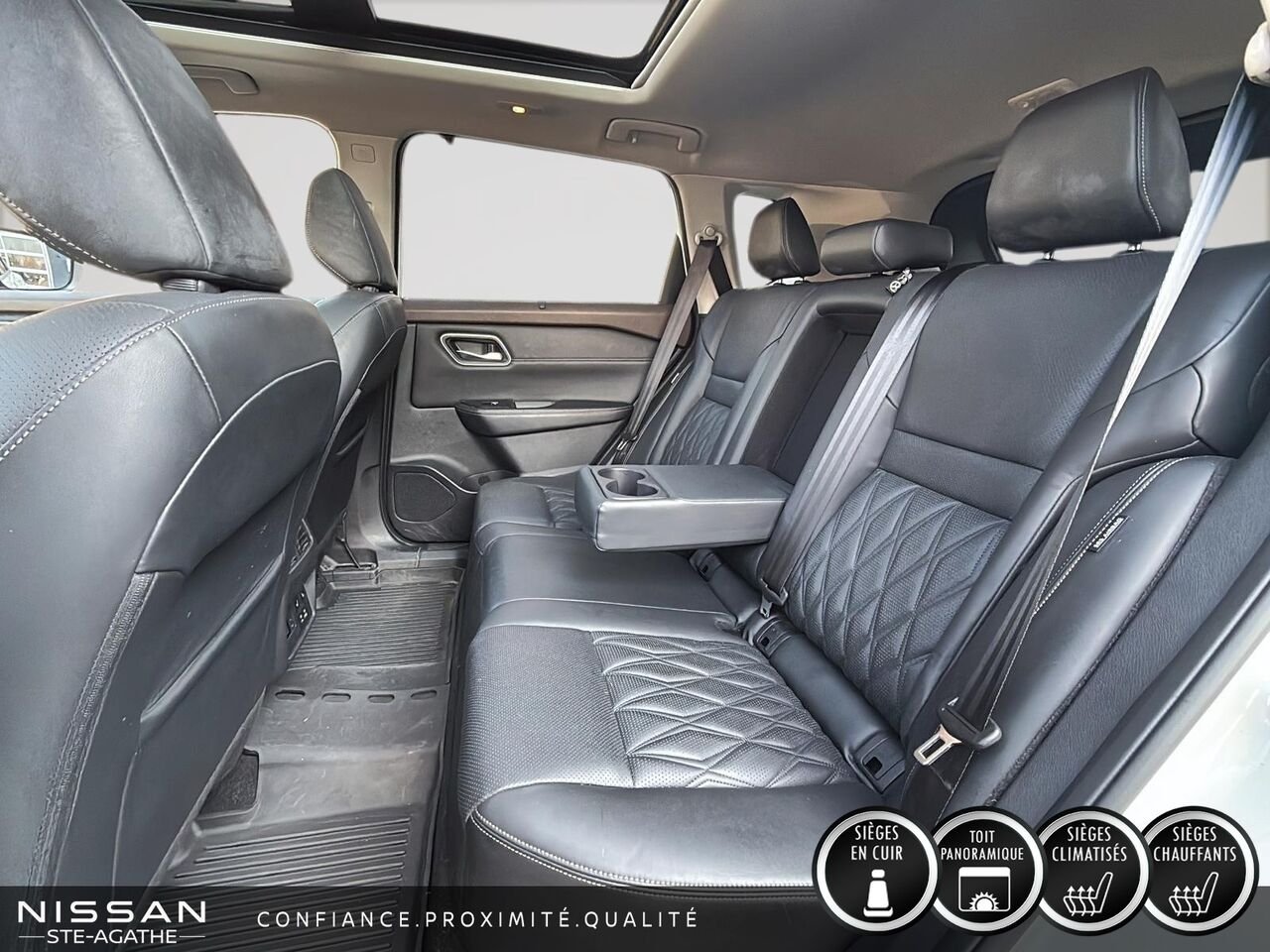 2021 Nissan Rogue White Sainte-Agathe-des-Monts - photo #8