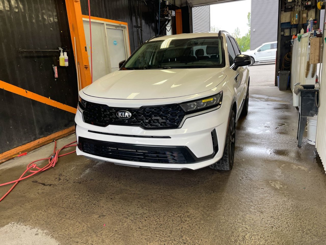 Kia Sorento EX AWD *SIÈGES CHAUFF* HAYON ELECT CARPLAY ALERTES 2021 Blanc Saint-Jérôme - photo #0
