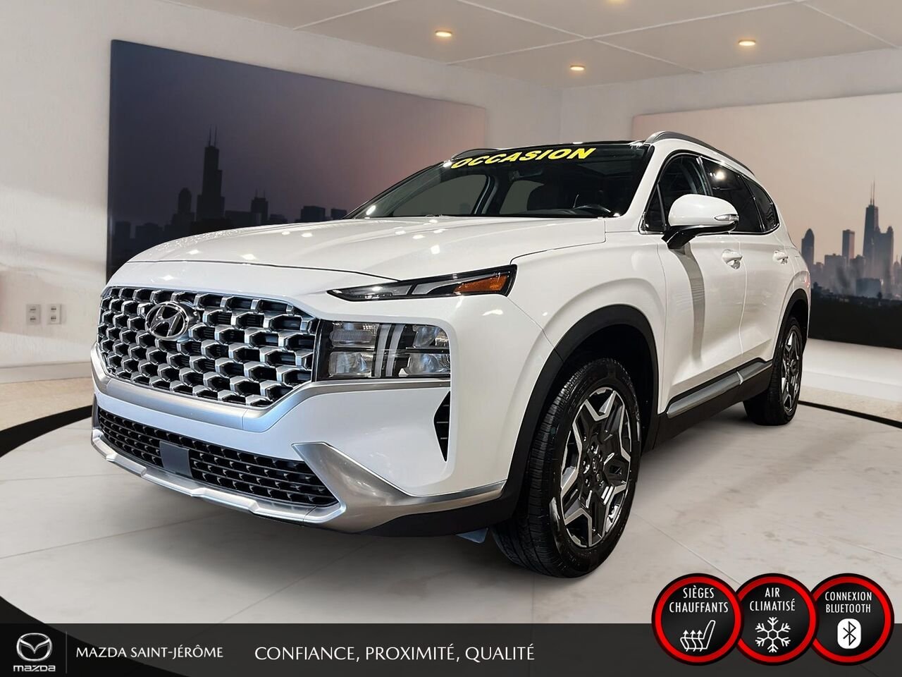 Hyundai Santa Fe Hybrid 2022 Blanc Ste-Agathe des Monts - photo #0