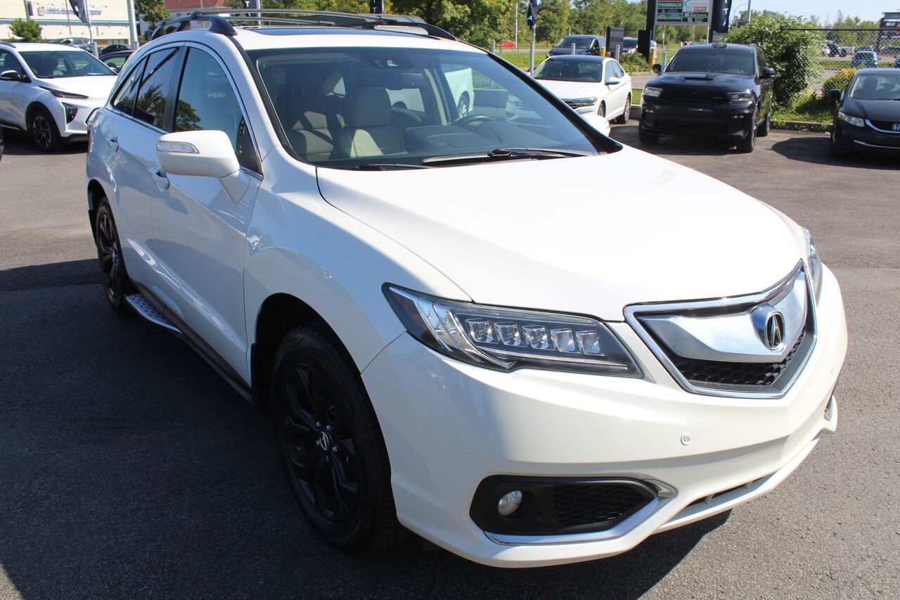 Acura RDX VIN: 5J8TB4H72HL803792 2017 Blanc Sainte-Rose - photo #4
