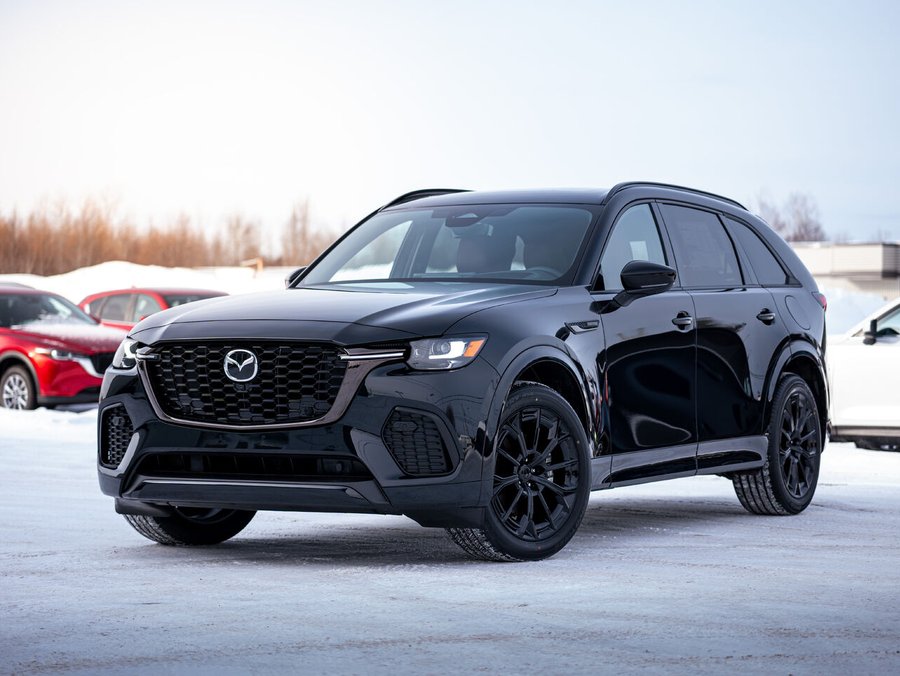 MAZDA CX-70 hybride léger GT-P TI 2026 Noir de jais mica