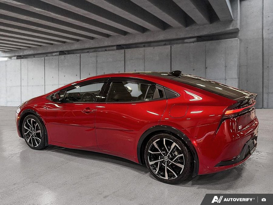 2026 Toyota Prius Plug-In Hybrid XSE Premium Red
