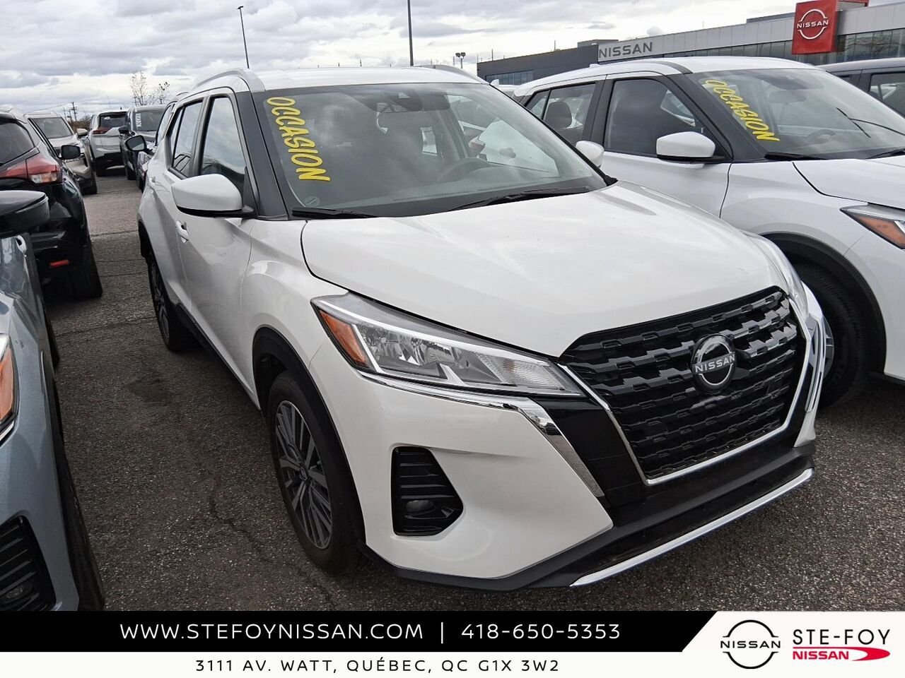 Nissan Kicks SV TA 2024 Blanc Ste-Foy - photo #1