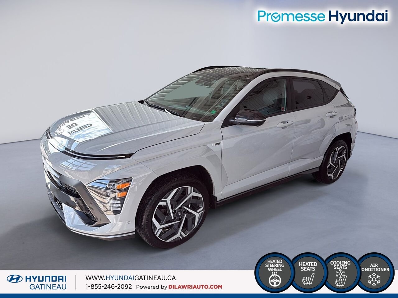 Hyundai Kona 1.6T N Line Ultimate TI 2025 Gris Ottawa & Gatineau - photo #4