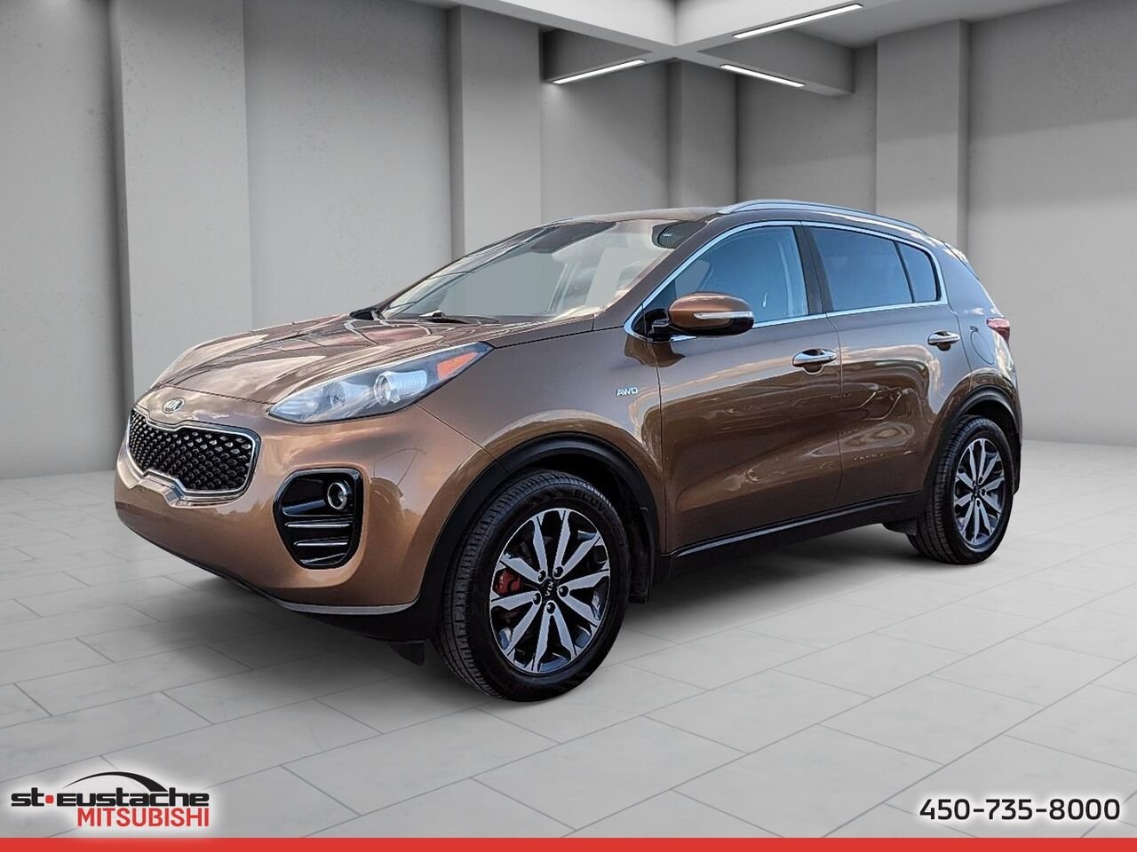 Kia Sportage 2017 Brun Saint-Eustache - photo #0