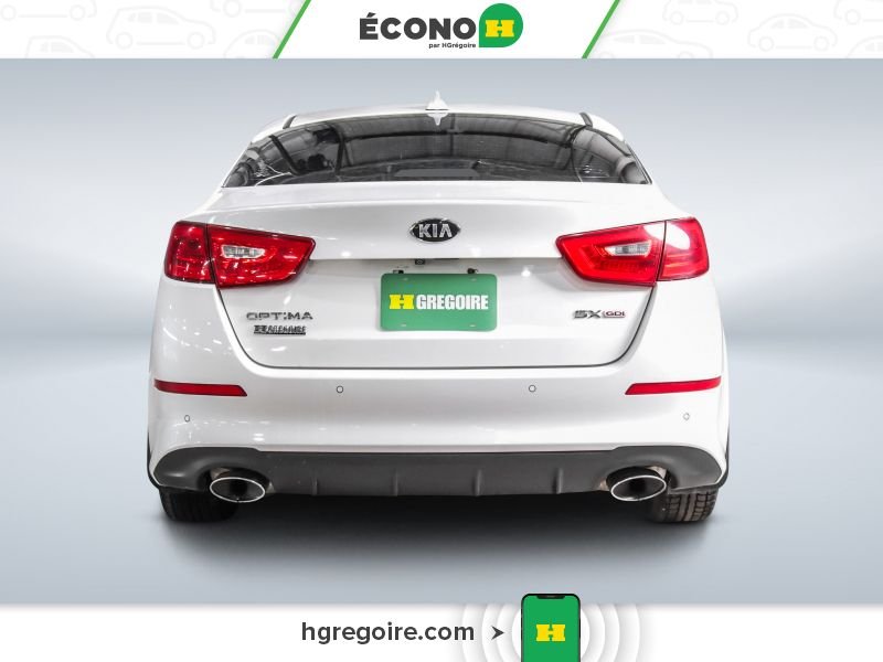2015 Kia Optima White Saint-Léonard - photo #5