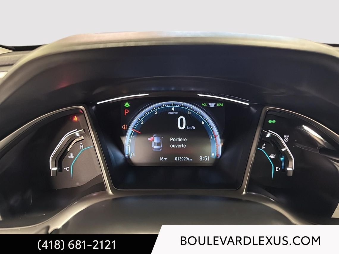 2020 Honda Civic White Quebec - photo #32