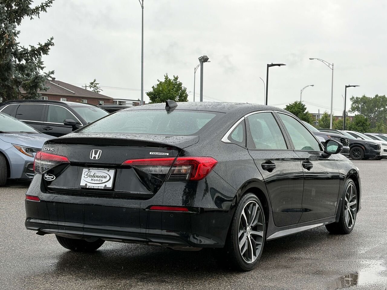 Honda Civic Touring 2023 Noir Gatineau - photo #5