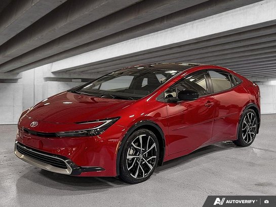 2026 Toyota Prius Plug-In Hybrid XSE Premium Red