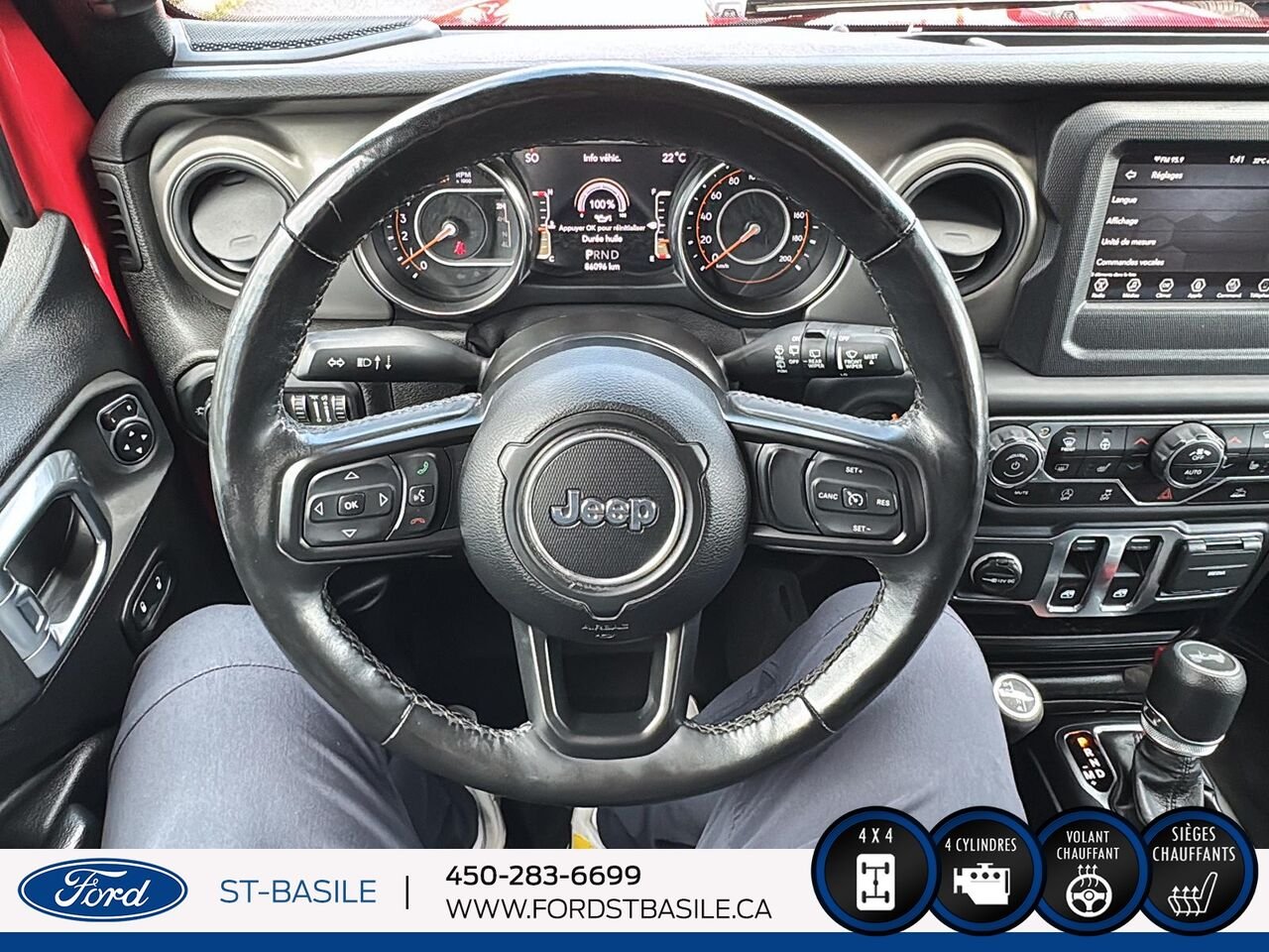 2021 JEEP WRANGLER Red Saint-Basile-le-Grand - photo #16