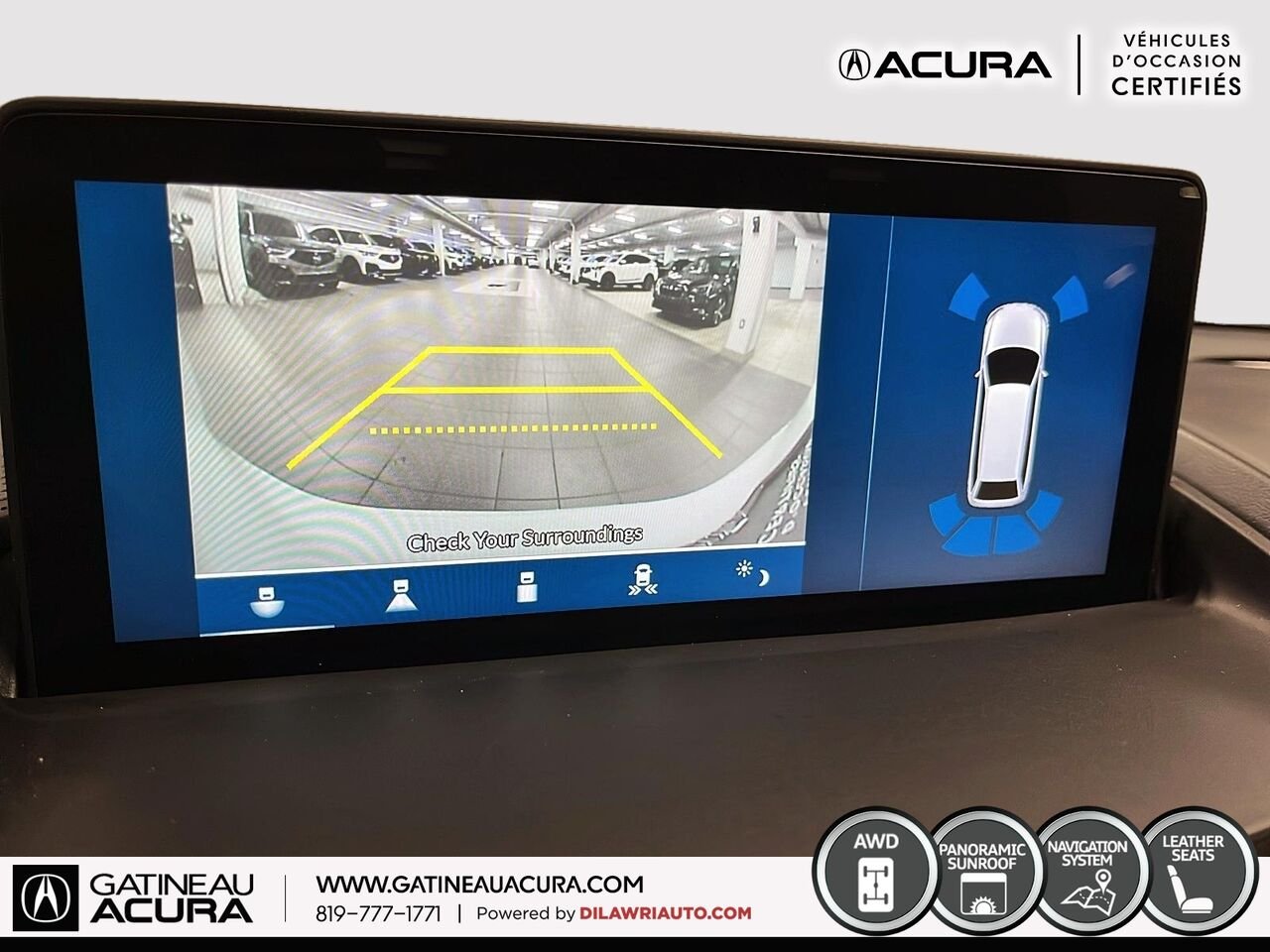 Acura RDX A-Spec SH-AWD 2023 Blanc Gatineau - photo #5