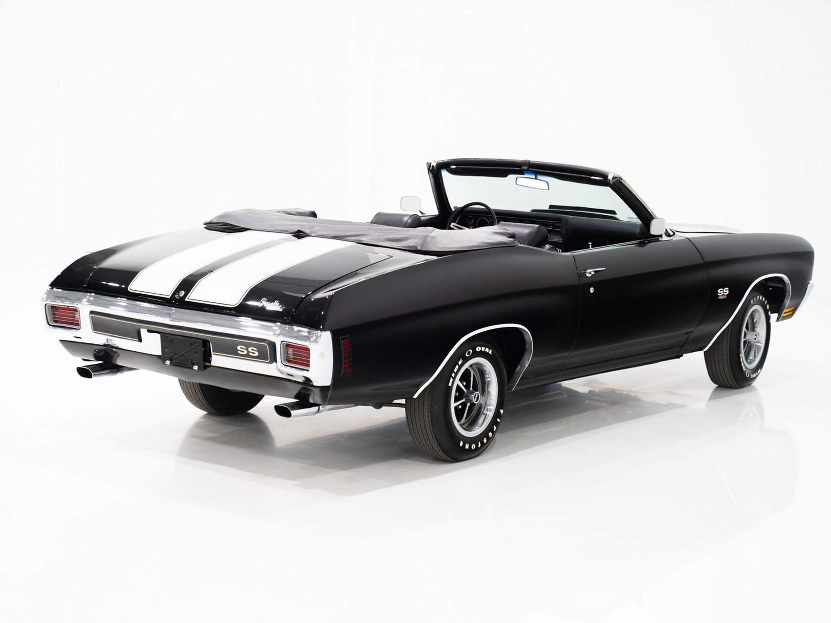 Chevrolet Chevelle SS **PRIX EN USD** 1970 Noir Montréal - photo #28
