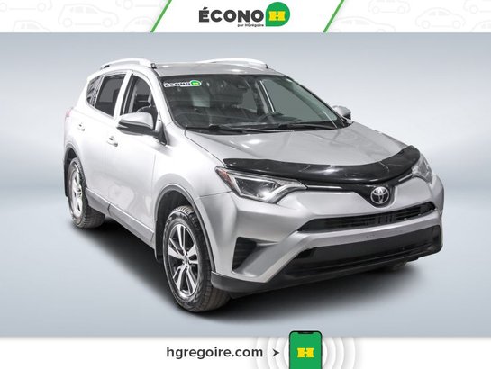 2018 Toyota Rav 4 LE AWD A/C GR ELECT MAGS CAM RECUL BLUETOOTH Silver