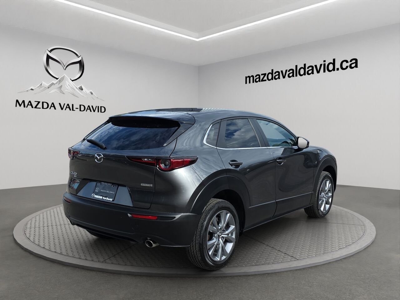 2025 Mazda CX-30 GS, Traction intégrale i-Activ AWD, moteur Skyactiv-G 2.5 L, Apple CarPlay et Android, caméra de Grey Val-David - photo #4