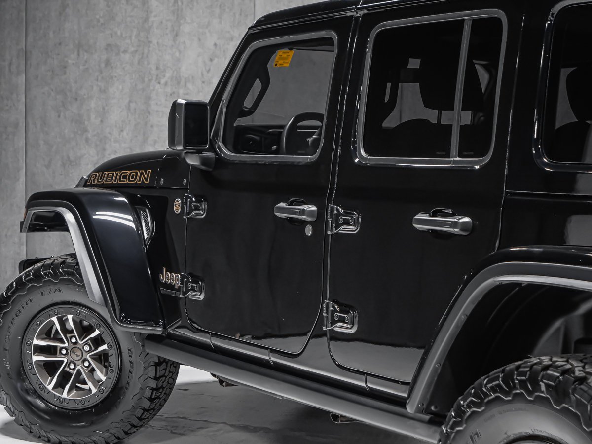 2024 Jeep Wrangler RUBICON 392 TREUIL WARN Black Montreal - photo #6