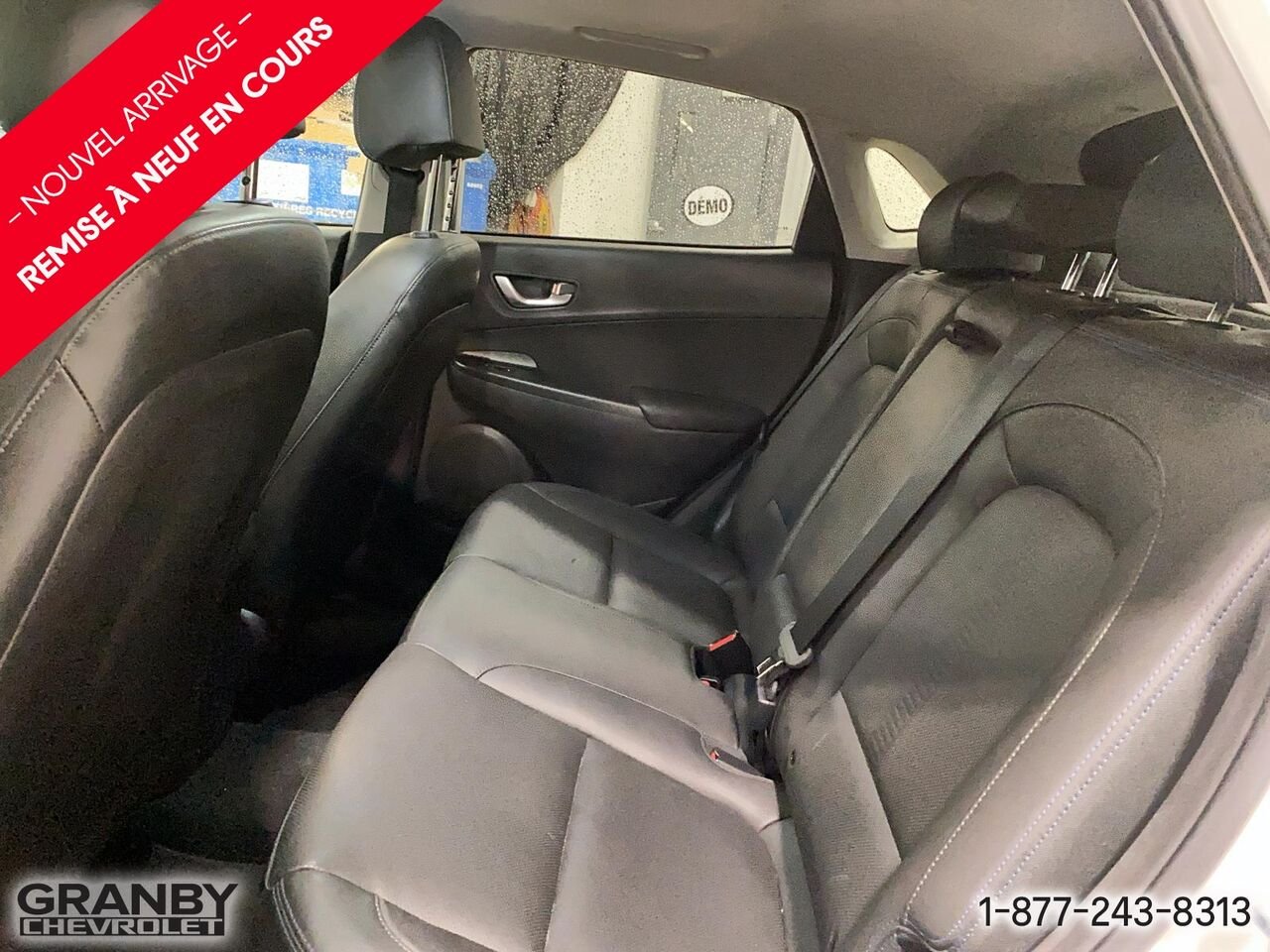 Hyundai Kona électrique Ultimate TA | 27-0277A 2023 Blanc Granby - photo #8