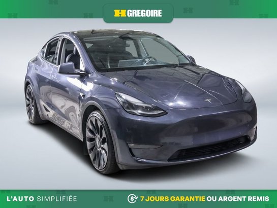 2023 Tesla Model Y Performance AWD AUTO A/C MAGS CUIR TOIT NAV CAM RE Grey