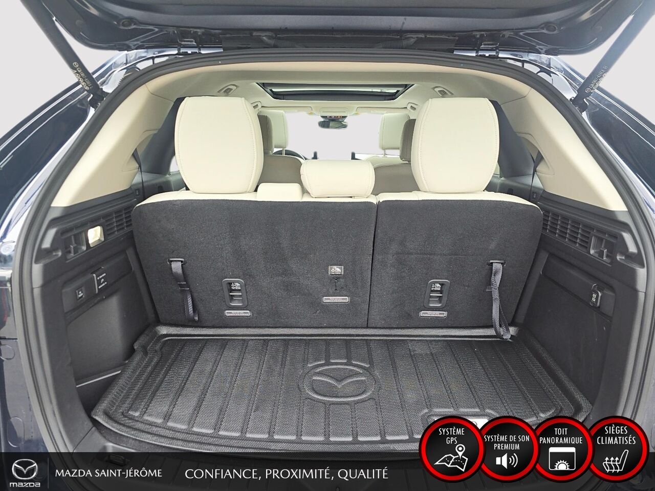 2025 Mazda CX-90 hybride rechargeable Blue Saint-Jérôme - photo #24