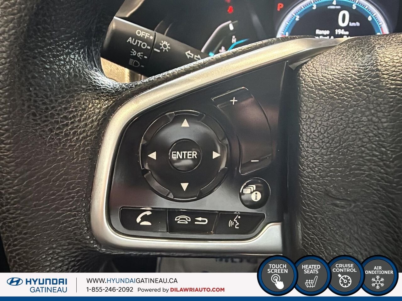 Honda Civic Berline LX CVT 2020 Bleu Ottawa & Gatineau - photo #11