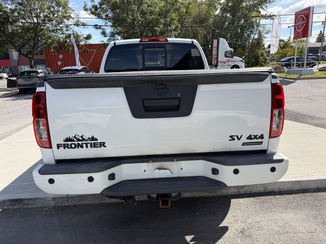 Nissan Frontier SV Édition minuit cabine multiplace 4x4 caisse longue BA 2019 Blanc Châteauguay - photo #6