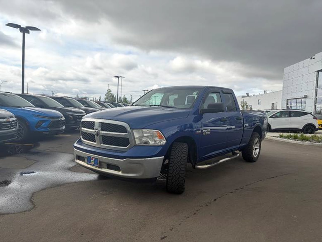 2015 Ram 1500 4WD Quad Cab 140.5 ST Blue Sherwood Park - photo #2