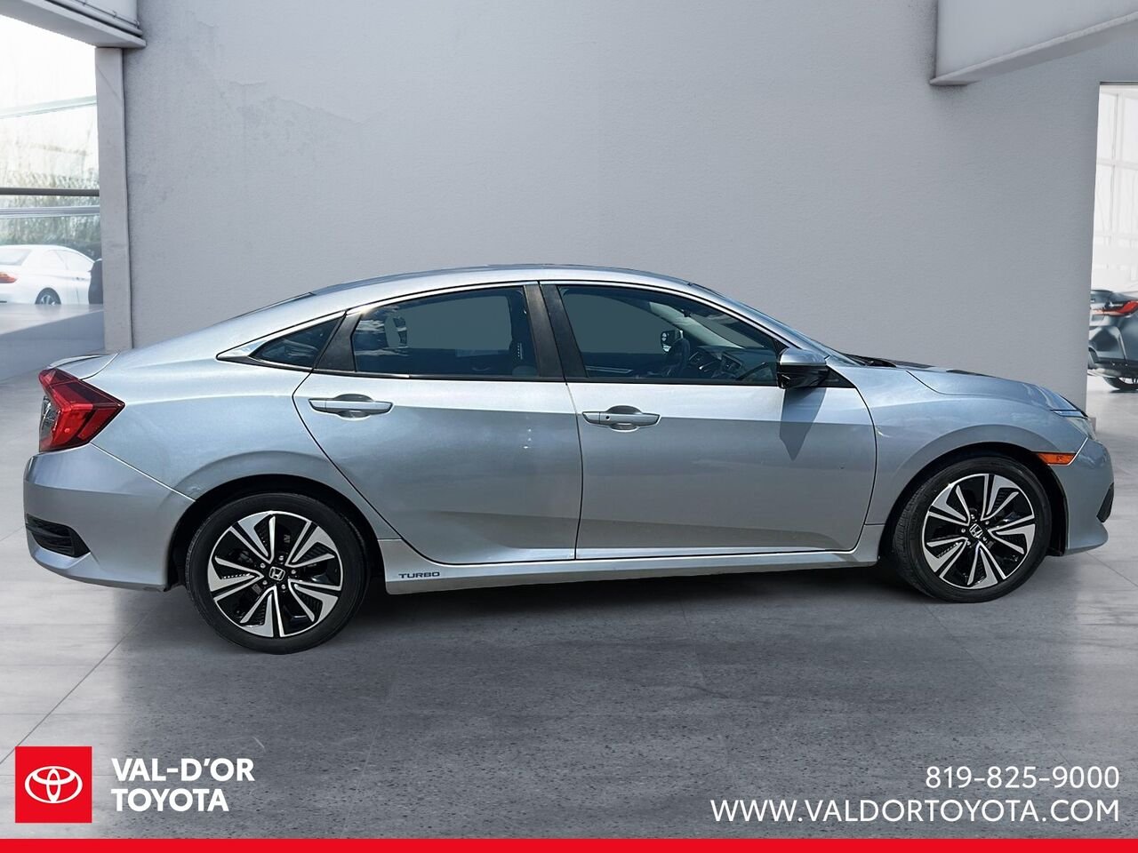 Honda Civic Berline EX-T 4 portes CVT 2016 Argent Val-d'Or - photo #4