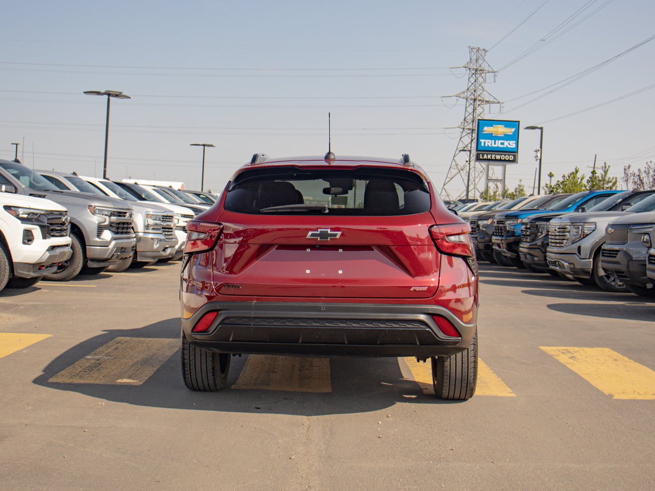 2025 Chevrolet Trax FWD 4dr 2RS Red Sherwood Park - photo #8