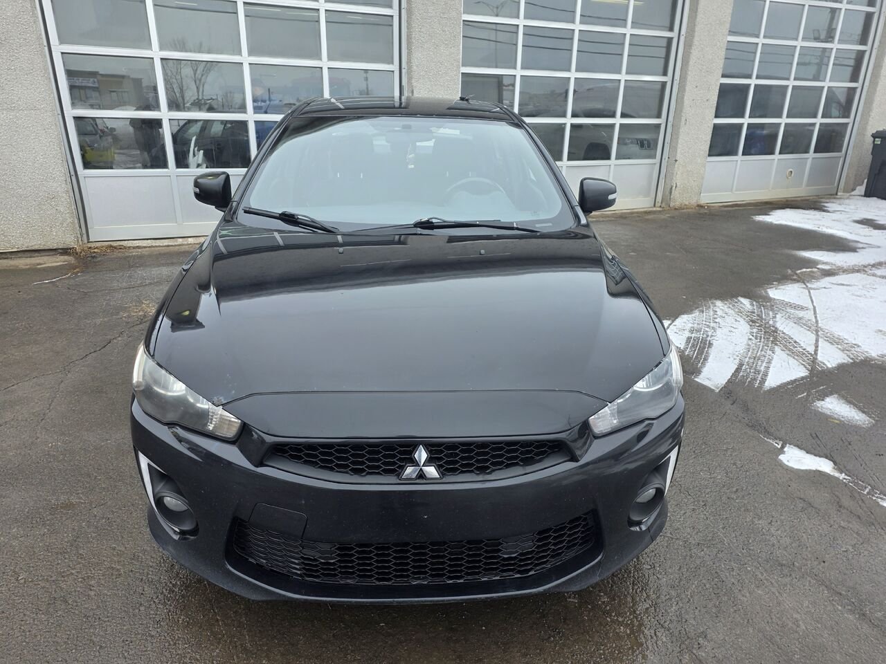 2017 Mitsubishi Lancer Black  - photo #8