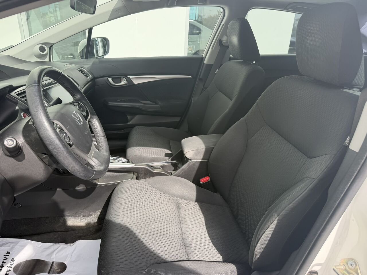 2015 Honda Civic Berline EX AUTOMATIQUE White Laval - photo #17