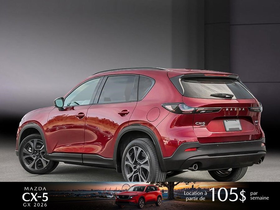 Mazda CX-5 2026 2026 Rouge vibrant cristal métallisé