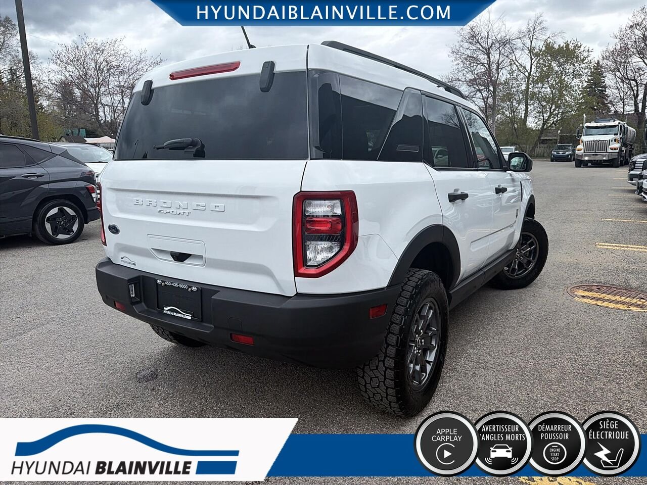 2023 Ford Bronco Sport White Blainville - photo #3
