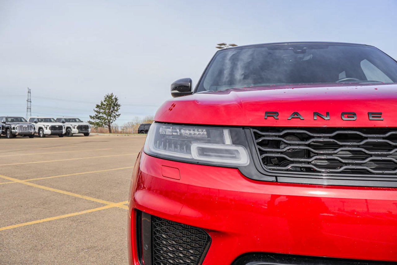 2022 Land Rover Range Rover Sport V8 Supercharged Autobiography Dynamic Red Sherwood Park - photo #4