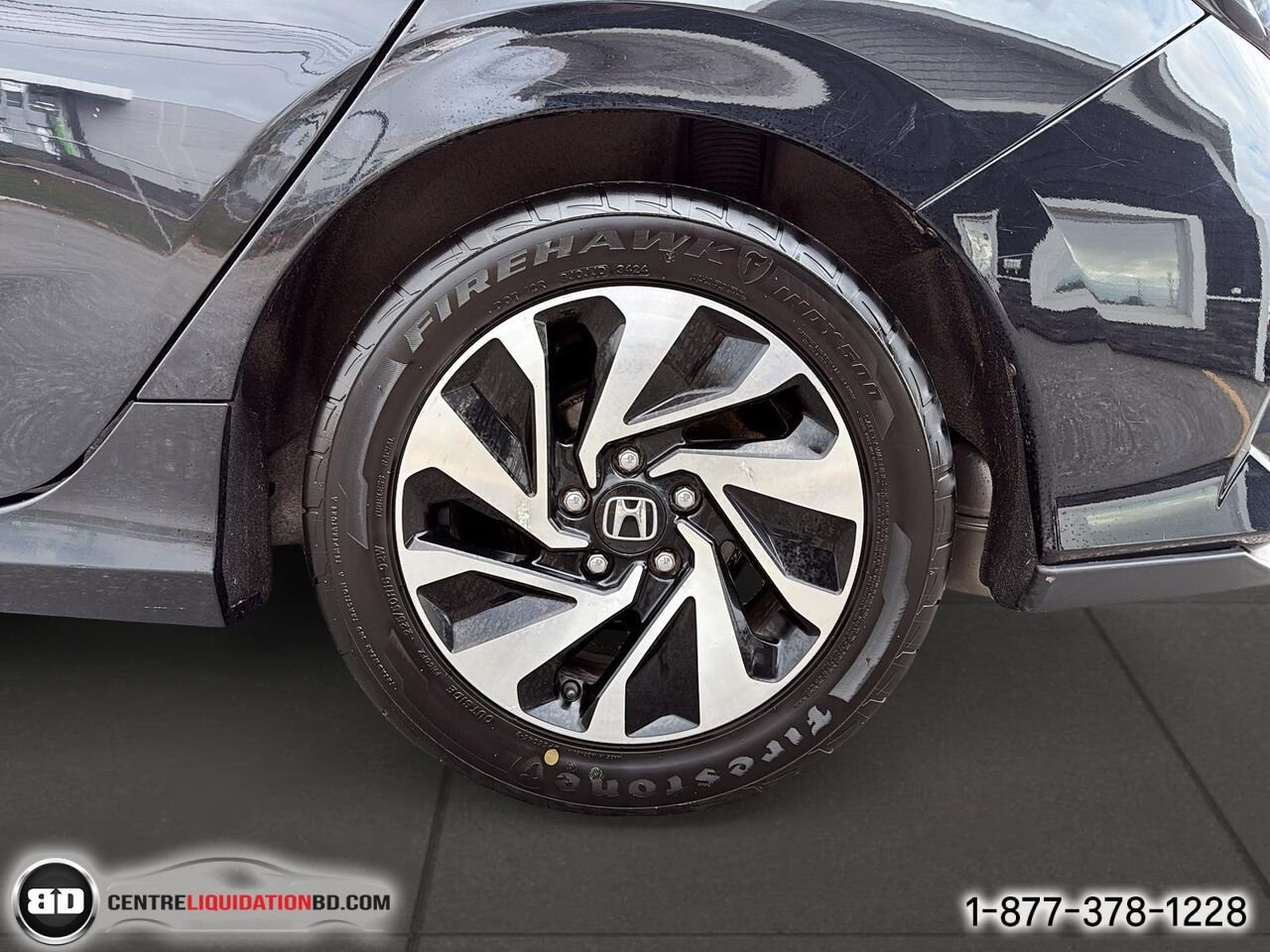 Honda Civic Hayon LX 5 portes BM | BD0398A 2017 Noir Granby - photo #9