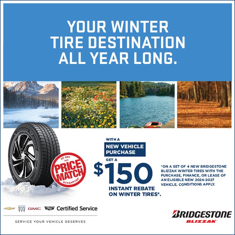 GM promo NEUFS PNEUS HIVER EN 1