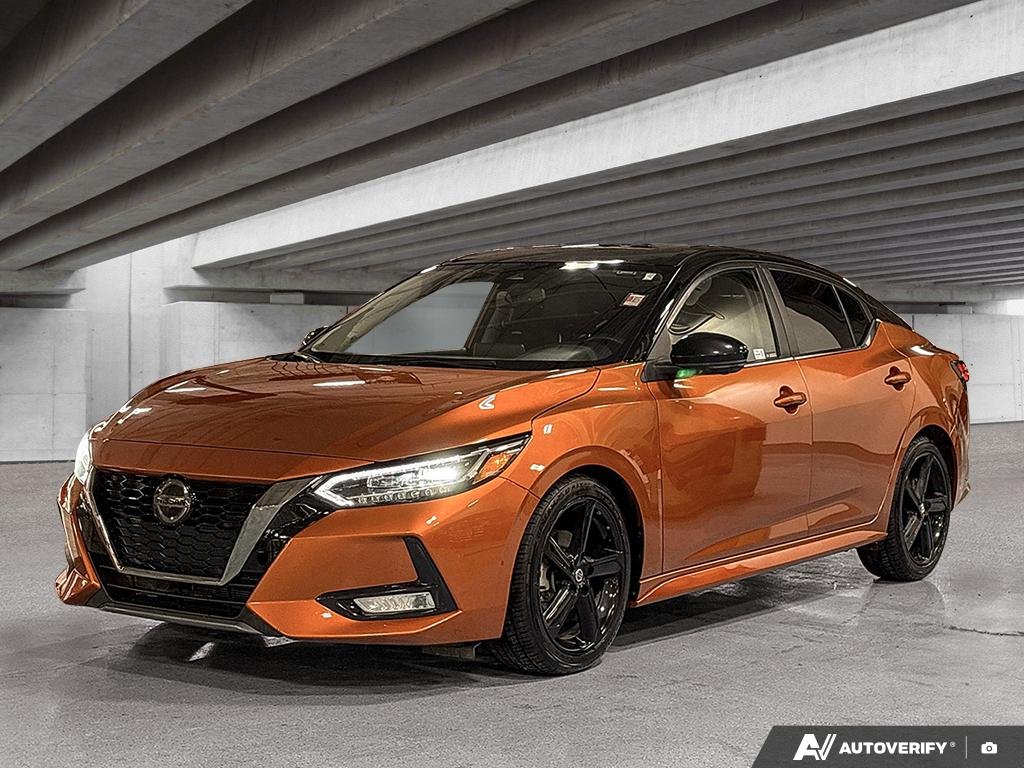 2023 Nissan Sentra 2601202A | SR CVT Orange Edmonton - photo #0