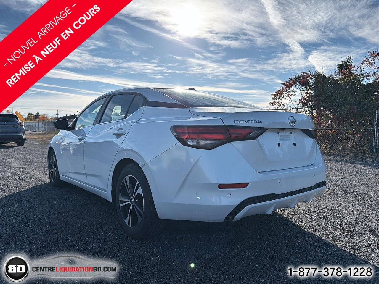 Nissan Sentra SV | BD0463 2022 Blanc Granby - photo #9