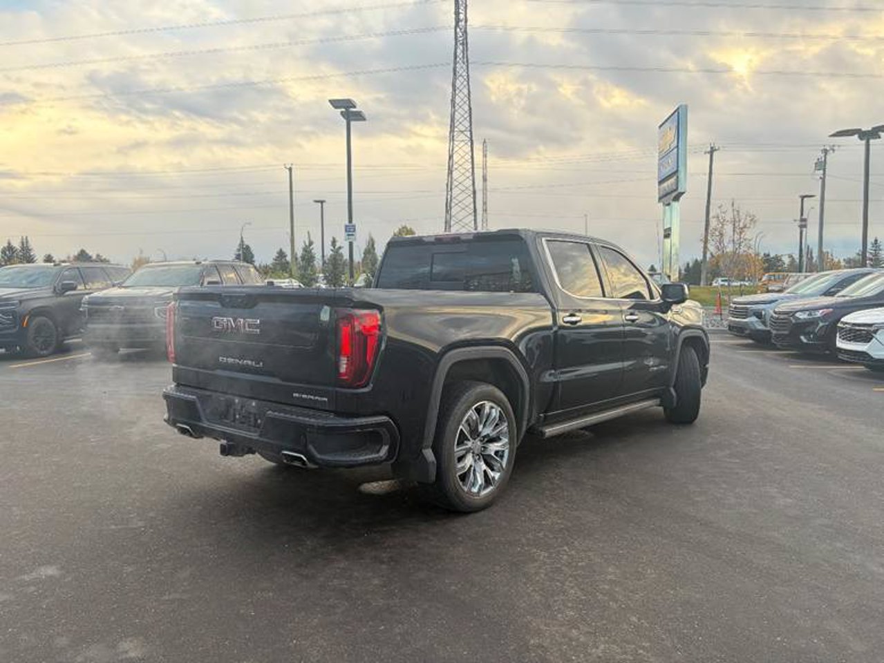 2024 GMC Sierra 1500 4WD Crew Cab 147 Denali Black Sherwood Park - photo #2