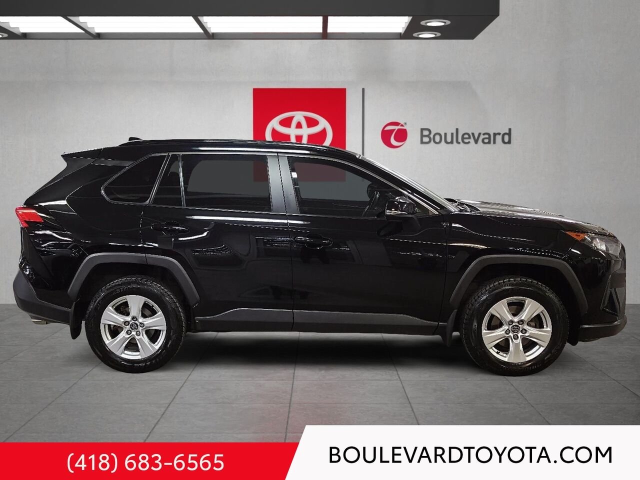 2019 Toyota RAV4 100673A-23 | LE, AWD Black Québec - photo #2