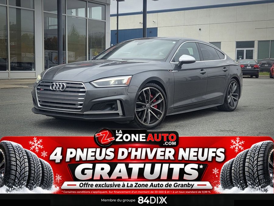 Audi S5 Sportback Technik 354 HP + Système audio B&O 2018 Gris