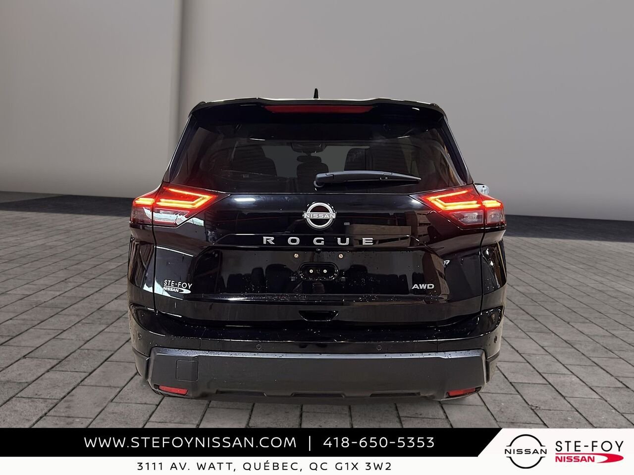 Nissan ROGUE S TRACTION INTEGRALE 2024 Noir Ste-Foy - photo #2