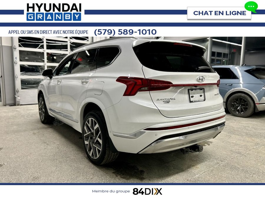 Hyundai Santa Fe Ultimate Calligraphy 2.5T AWD 2022 Blanc