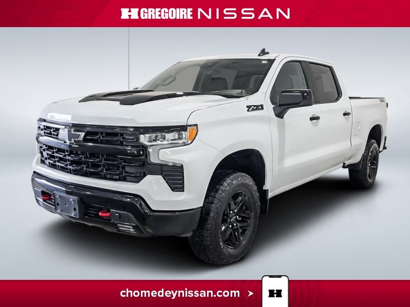 Chevrolet Silverado 1500 CH7257 | LT Trail Boss * Diésel * Cuir * Caméra * Crew 2024 Blanc Laval - photo #2