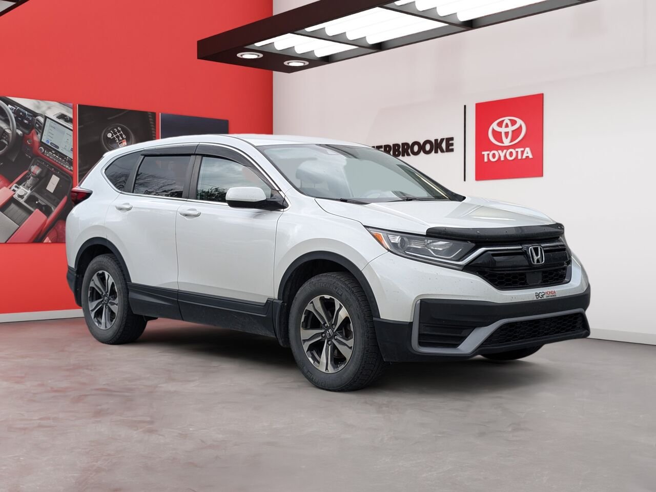 Honda CR-V LX/SIÈGES CHAUFFANTS/CAMÉRA DE RECUL/BLUETOOTH/AC/VITRES ÉLECTRIQUES 2021 Blanc Sherbrooke - photo #4