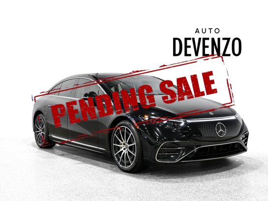 Mercedes-Benz EQS EQS 580 SEDAN 4MATIC Executive Rear Package 2022 Noir