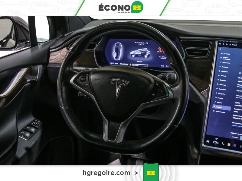 2017 Tesla Model X Black Blainville - photo #14
