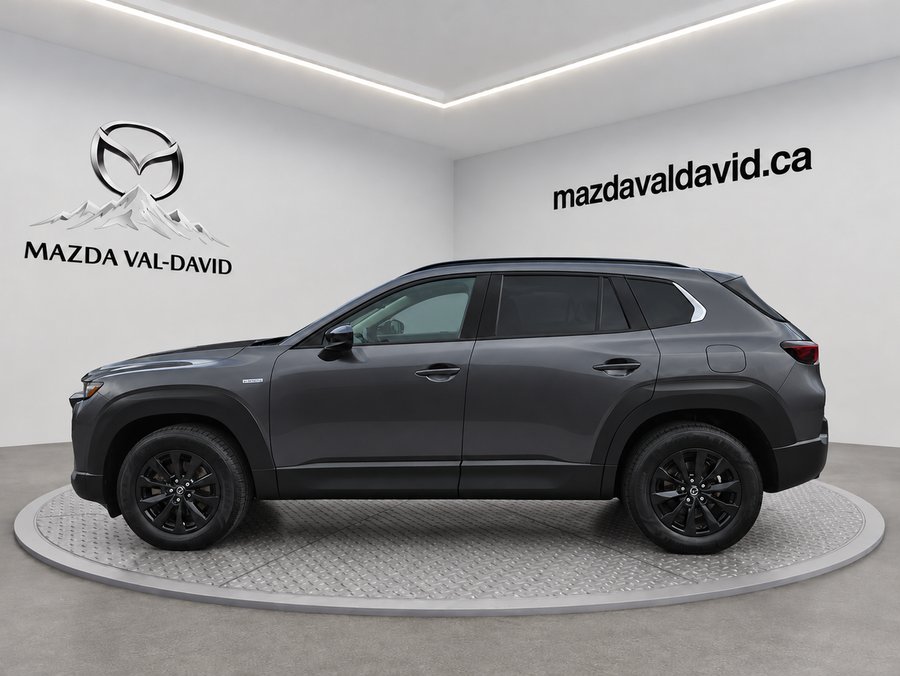 2025 Mazda CX-50 hybride GS-L e-AWD, toit panoramique, sièges avant chauffants, volant chauffant, Apple CarPlay/Android Grey