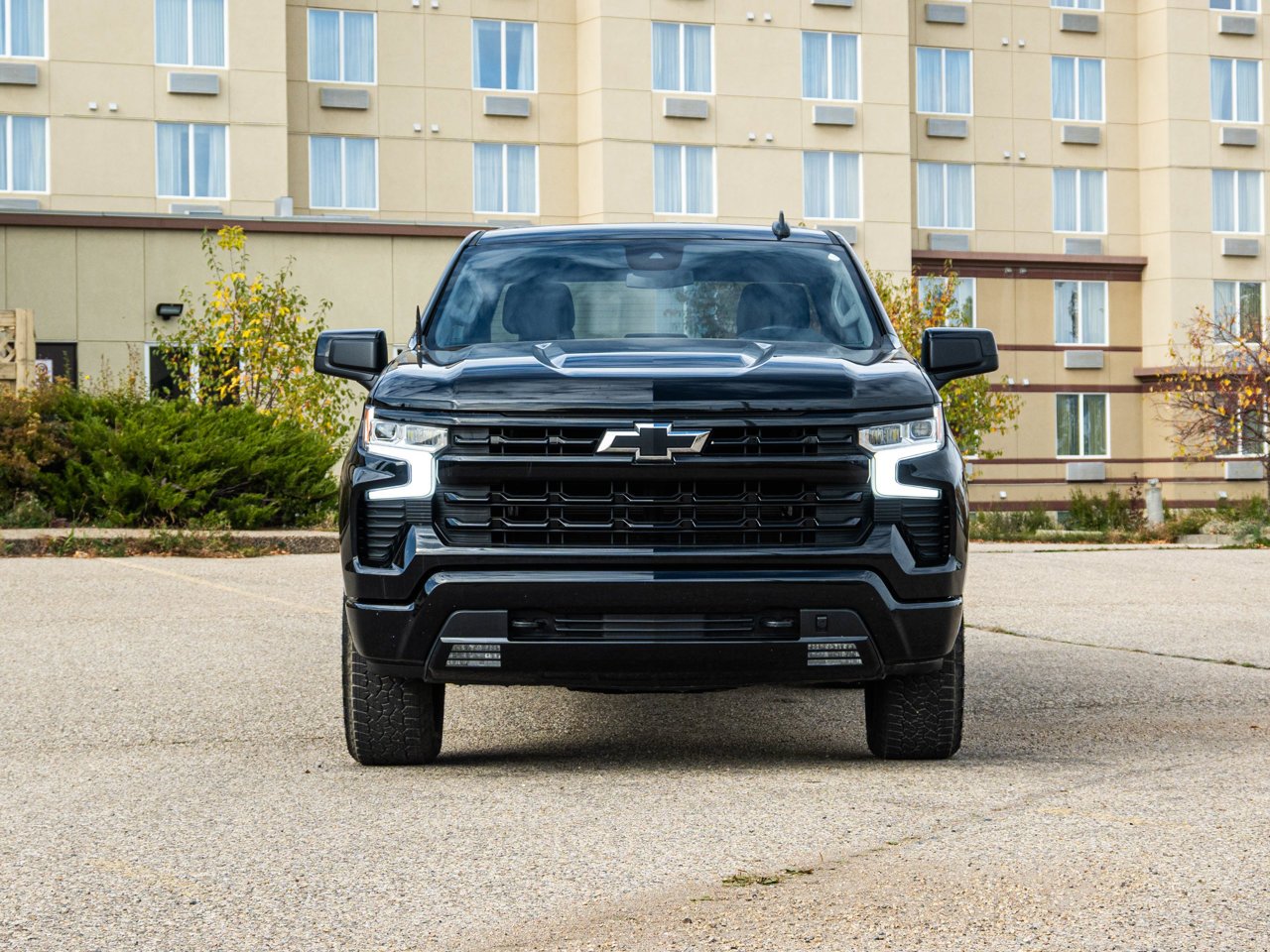 2023 Chevrolet Silverado 1500 4WD Crew Cab 147 RST Black Sherwood Park - photo #2
