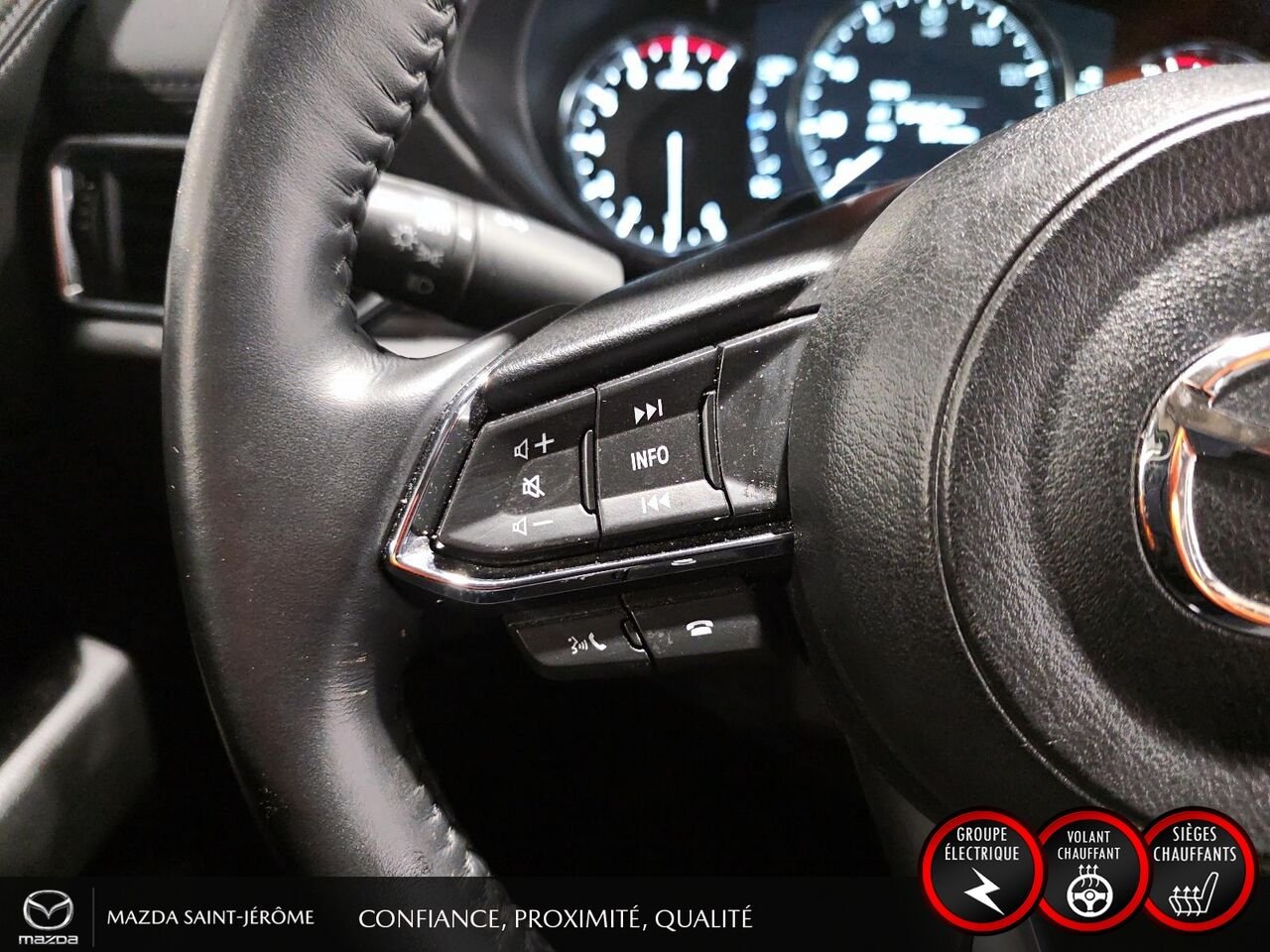 Mazda CX-5 GS | CUIR | AWD | MAGS | HAYON ÉLECTRIQUE | ACCÈS ET DÉMARRAGE SANS CLÉ 2025 Rouge Saint-Jérôme - photo #14